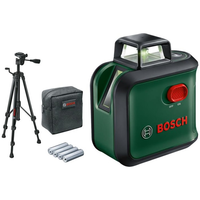 BOSCH Нівелір лазерний UniversalLevel 360 Set, до 24м, ±0.4мм/м, +TT150 +висок, 0.56кг (0603663B04)