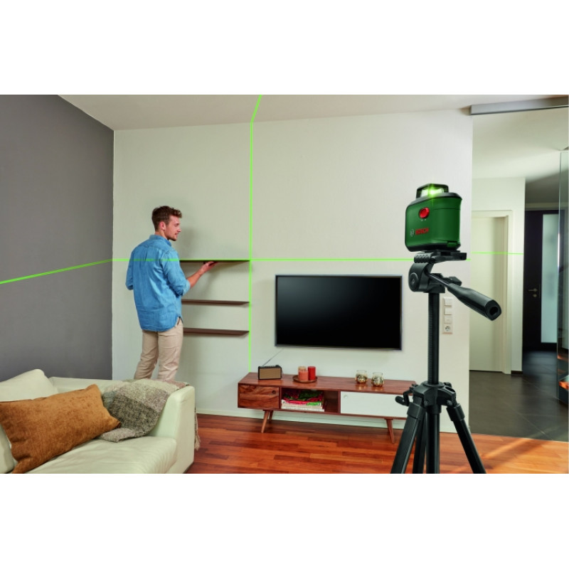 BOSCH Нівелір лазерний UniversalLevel 360 Set, до 24м, ±0.4мм/м, +TT150 +висок, 0.56кг (0603663B04)