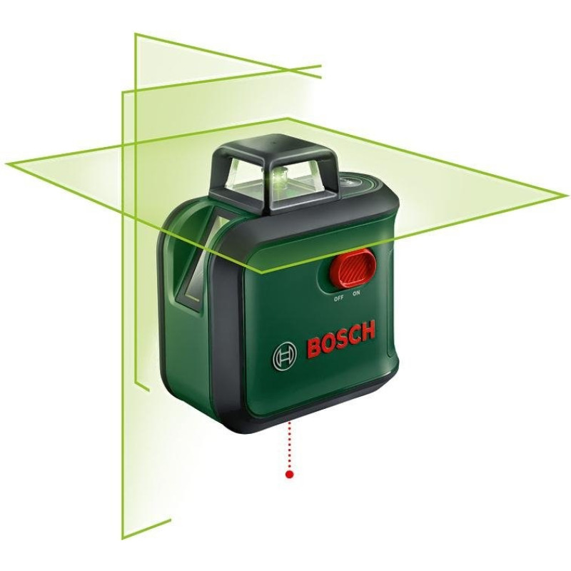 BOSCH Нівелір лазерний UniversalLevel 360, до 24м, ±0.4мм/м, +висок, 0.56кг (0603663B03)