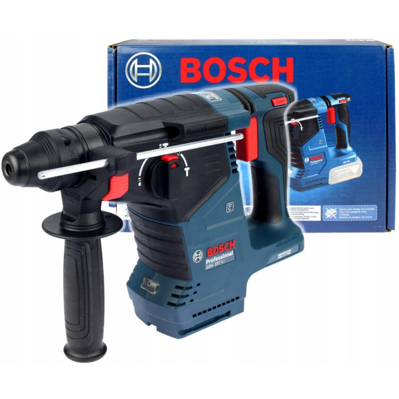 BOSCH Перфоратор акумуляторний GBH 187-LI, патрон SDS-plus 24мм, 18В 1х5А (0611923022)