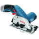 BOSCH Пила циркулярна GKS 12V-26, акум., 12В, диск 85мм, 1400 об/хв, 1.4кг (0615990M41)
