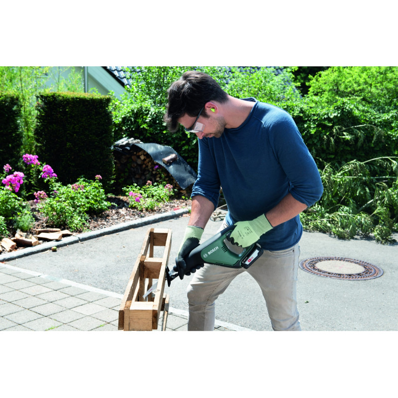 BOSCH Пила шабельна AdvancedRecip 18 Solo, 18В, 3100 р/хв, хід 14.5мм, 2.1кг, (без АКБ и ЗП) (06033B2400)