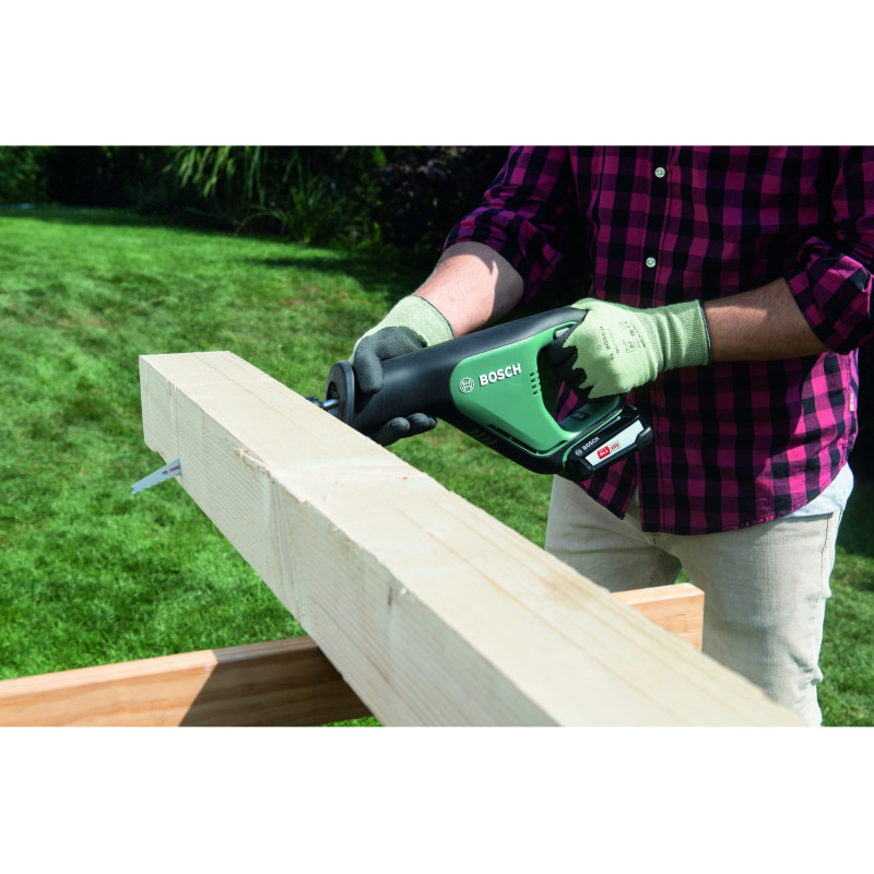 BOSCH Пила шабельна AdvancedRecip 18 Solo, 18В, 3100 р/хв, хід 14.5мм, 2.1кг, (без АКБ и ЗП) (06033B2400)