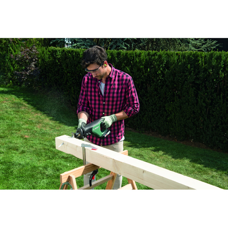 BOSCH Пила шабельна AdvancedRecip 18 Solo, 18В, 3100 р/хв, хід 14.5мм, 2.1кг, (без АКБ и ЗП) (06033B2400)