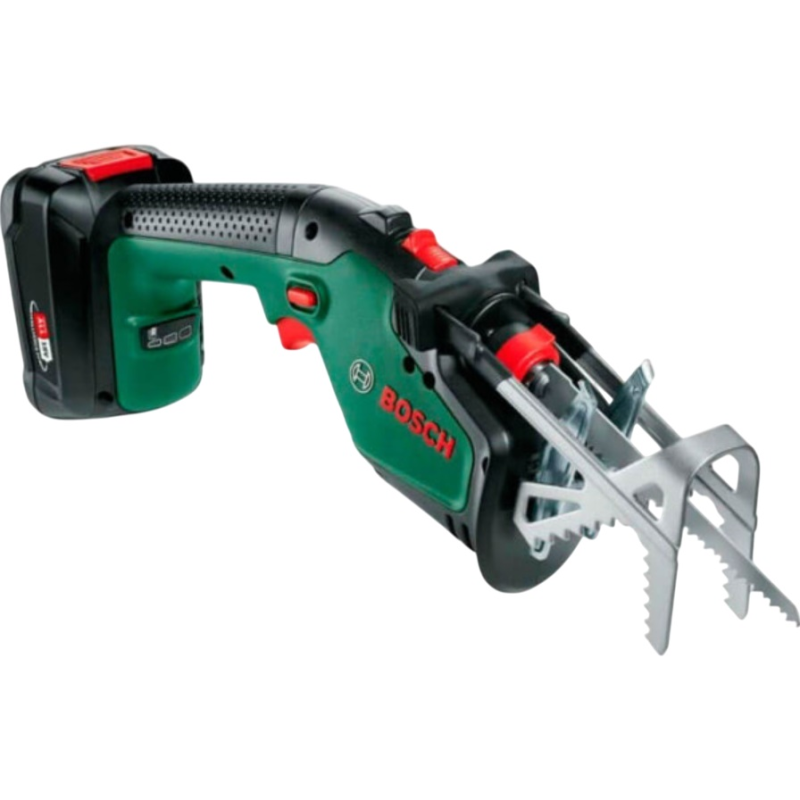 BOSCH Пила шабельна акумуляторна KEO 18В ЗУAL18V-20 АКБ 2А·год пропил 80мм хід 20мм 1.4кг (0600861A00)