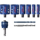 BOSCH Коронки для роботи з міцними матеріалами Tough Material, 22-68мм, 9 шт (2608900445)