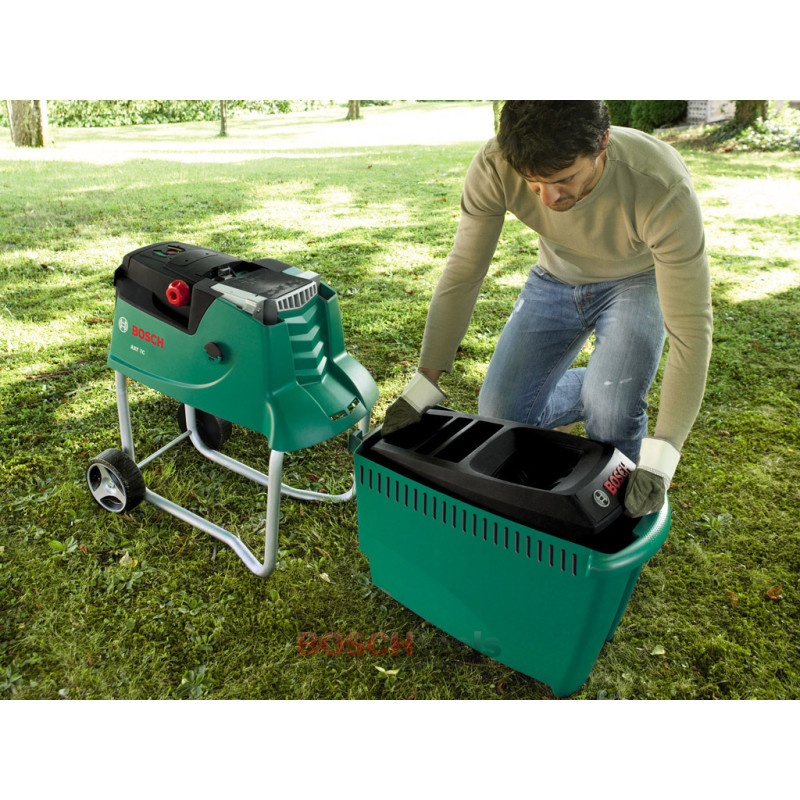 BOSCH Подрібнювач садовий AXT 25 TC малошумний, 45мм, 2.5 кг, 30.5 кг (0600803300)