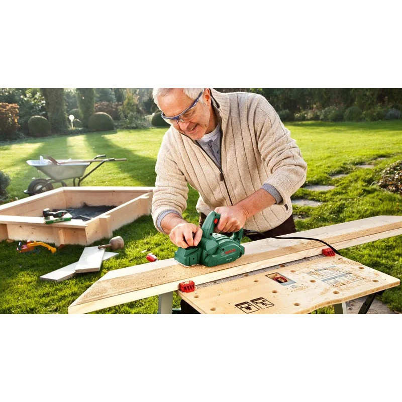 BOSCH Рубанок PHO 1500 280Вт 82мм стругання до 1.5мм 2.55кг (06032A4000)