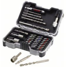 BOSCH Набiр свердел та насадок для загвинчування, 35 шт. (2607017326)