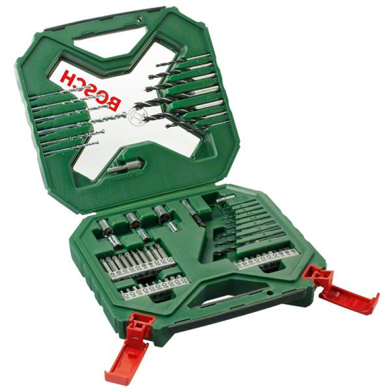 BOSCH Набір свердел та біт X-Line, 60шт, кейс (2607010611)