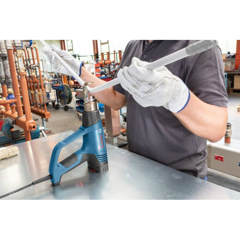 BOSCH Фен будівельний Professional GHG 3-66 2300Вт 650°C 150-500л·хв 0.66кг (06012A6300)