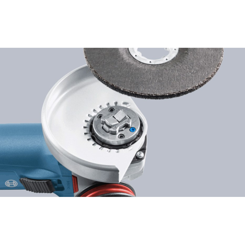 BOSCH Угловая шлифмашина (болгарка) GWS 13-125 S X-LOCK , 125мм, 1300Вт, 2800-11500 об/мин (06017B6002)