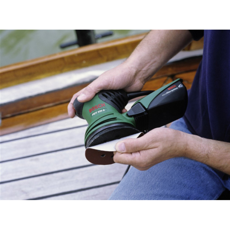 BOSCH Эксцентриковая шлифмашина PEX 220 A (0603378020)