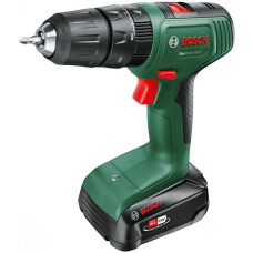 BOSCH Шурупокрут-дриль акумуляторний EasyImpact 18V-40 18В 1х2А·год 20·38Нм 0-430·0-1630об·хв кейс ЗП 1.4кг (06039D8107)