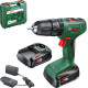 BOSCH Шурупокрут-дриль акумуляторний EasyImpact 18V-40 18В 2х2А·год 20·38Нм 0-430·0-1630об·хв кейс ЗП 1.4кг (06039D8108)