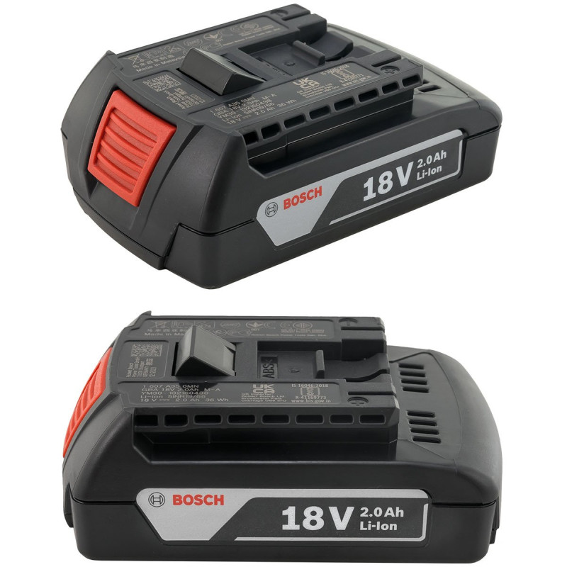 BOSCH Шуруповерт-дриль GSB 180-LI, 2x2Ah (06019F8307)