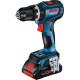 BOSCH Шурупокрут-дриль акумуляторний GSB 18V-90 C 18В 2х4А·год 36·64Нм 0-630·0-2100об·хв 1.2кг (06019K6104)