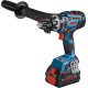BOSCH Шурупокрут-дриль акумуляторний GSR 150С 18V 2х8.0А·год 84·150Нм 0·2200об·хв кейс ЗП 2.1кг (06019J5005)