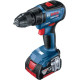 BOSCH Шурупокрут-дриль акумуляторний GSR 18 V-50, 18В 2x2Aг, 50Нм,20+1, 460/1800об/хв, 1кг (06019H5000)