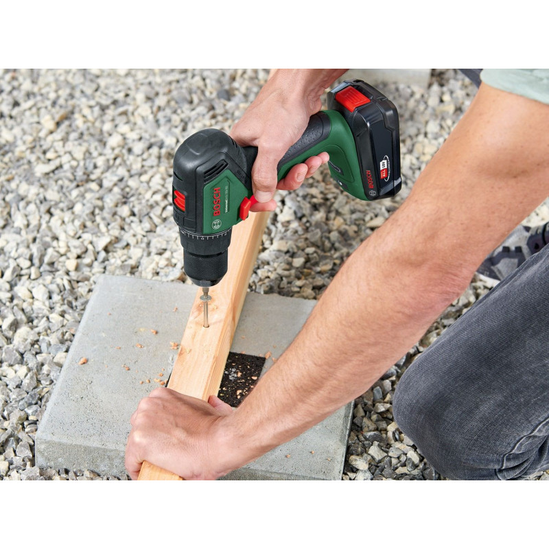 BOSCH Шурупокрут-дриль акумуляторний UniversalDrill 18V-60 18В 60Нм 0-500·0-1900об·хв без АКБ та ЗП 1.3кг (06039D7000)