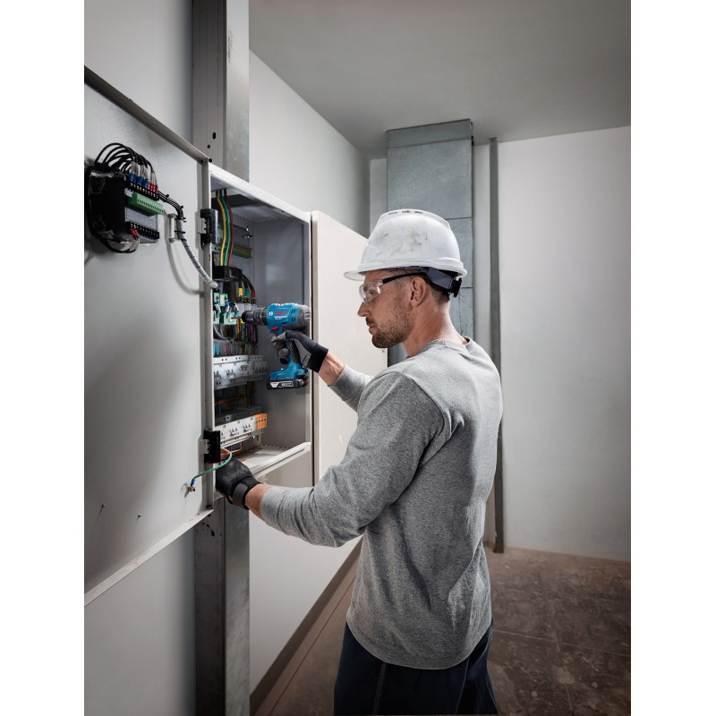 BOSCH Шурупокрут-дриль ударний акумуляторний GSB 183-LI 18В 2х2А·год 21-56Нм 374-1815об·хв кейс 1.2кг (06019K9100)