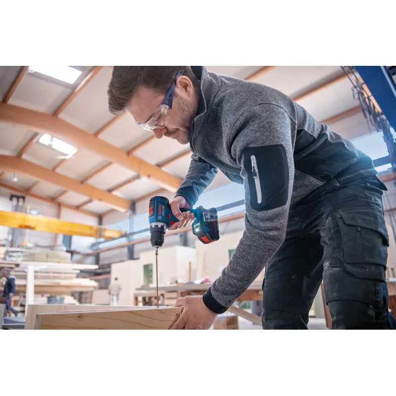 BOSCH Шурупокрут-дриль ударний акумуляторний GSR 18V-90 C 18В 36-64Нм 0-2100об·хв кейс 1.1кг без АКБ та ЗП (06019K6002)