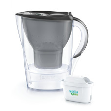 Brita Фільтр-глечик Marella Memo MXPro 2.4л (1.4л очищеної води) графіт (1052794)