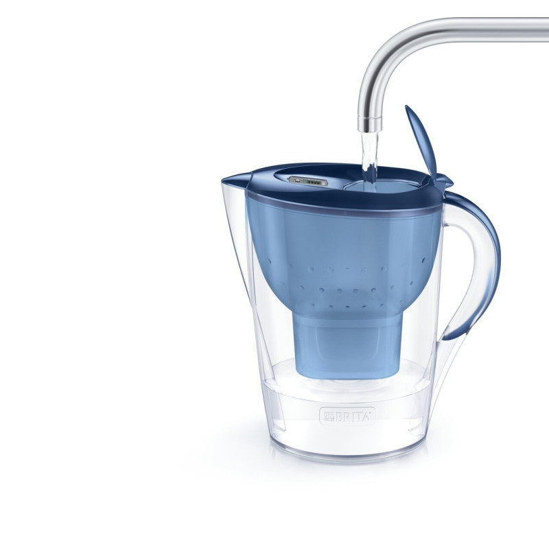 Brita Фільтр-глечик Marella XL Memo MXPro 3.5л (2л очищеної води) + 2 картриджа синій (1052786)