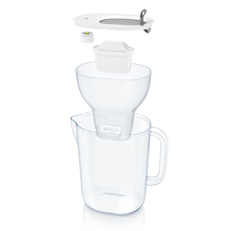 Brita Фільтр-глечик Style LED MXPro 2.4л (1.4л очищеної води) сірий (1052809)