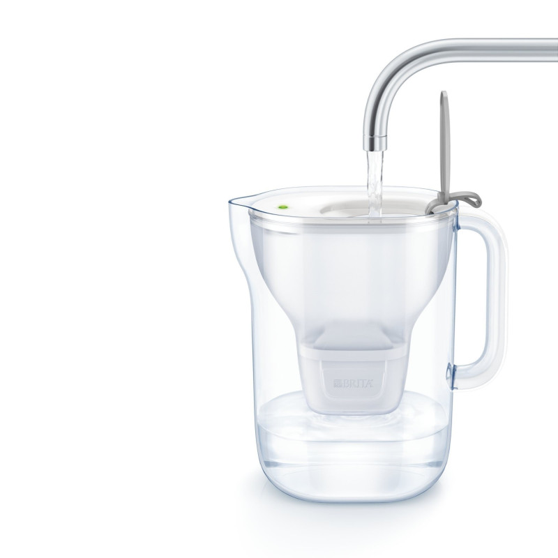 Brita Фільтр-глечик Style LED MXPro 2.4л (1.4л очищеної води) сірий (1052809)