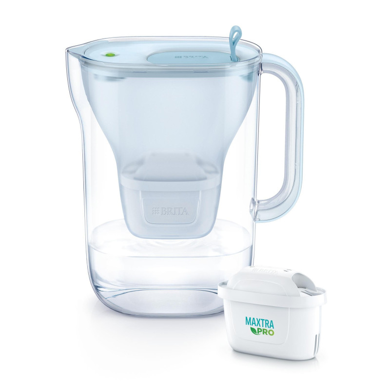 Brita Фільтр-глечик Style LED MXPro 2.4л (1.4л очищеної води) синій (1052807)
