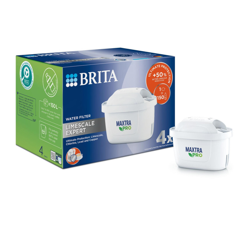 Brita Комплект картриджів MXPro Limescale для жорсткої води 4шт (1051771)