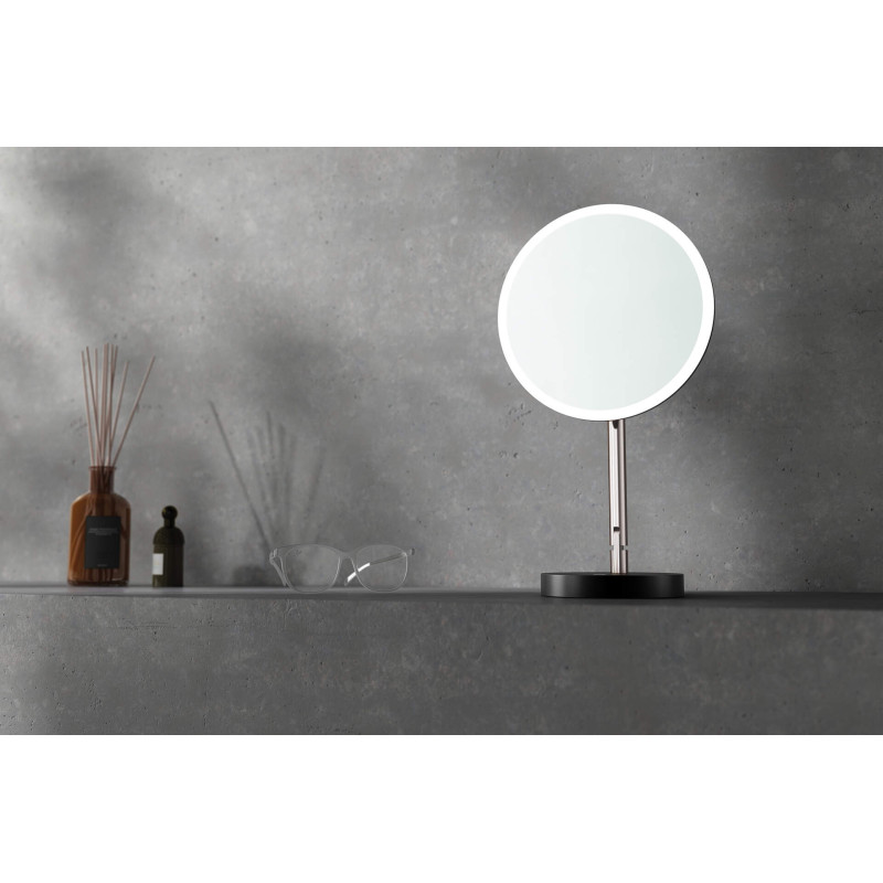 Deante Дзеркало косметичне Silia окремостояче, LED-підсвітка, хром (ADI_0812)