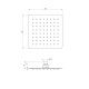 Deante Душова система Corio зі змішувачем, душ - 1 функц., кріпл. - на стійці, хром (NAC_01PM)