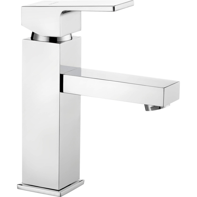 Deante Змішувач для раковини Anemon Bis,довж. виливу - 113мм, неповоротний, 1 важіль, хром (BCZ_021M)