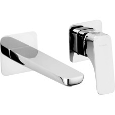 Deante Змішувач для раковини Hiacynt, прихованого монтажу,довж. виливу - 182мм, 1 важіль, хром (BQH_054L)