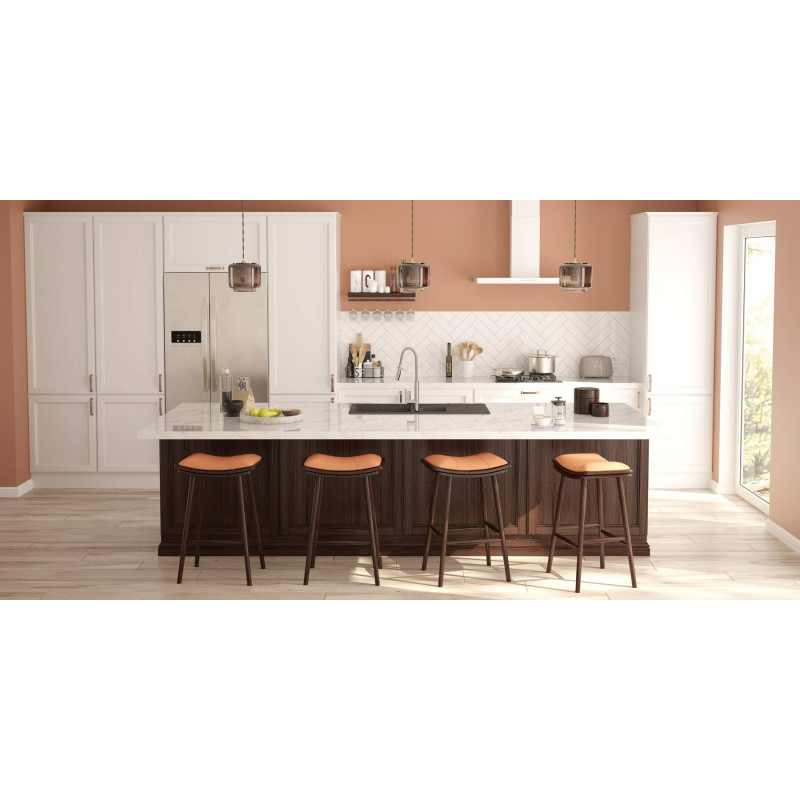 Deante Змішувач для кухні Gerbera, довж.виливу - 212мм, витяжний, 1важіль, хром (BGB_072M)