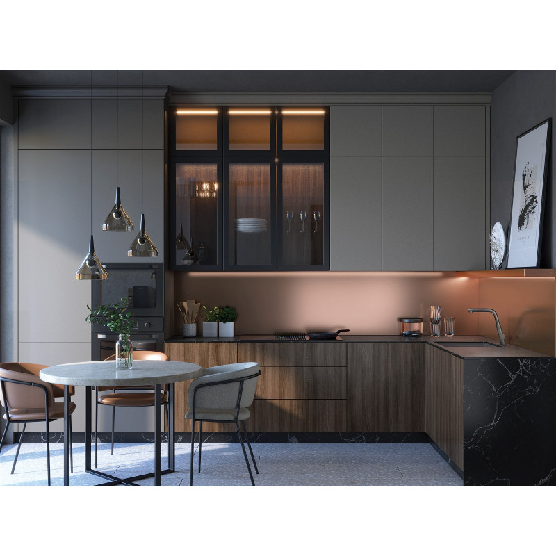 Deante SILIA Смеситель для кухни, с выдвижным носиком (BQS_D73M)