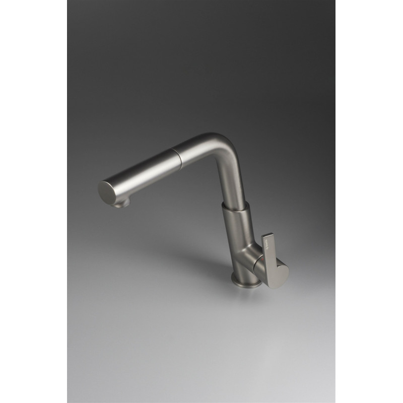 Deante SILIA Смеситель для кухни, с выдвижным носиком (BQS_D73M)