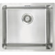 Deante Мийка кухонна Egeria, нерж.сталь, прямокут., без крила, 490x440x230мм, чаша - 1, врізна/під стільницю, матова сталь (ZPE_010D)