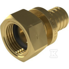 KAN-therm З'єднувач латунний UltraLine з пласким ущільненням ВР - 20 GW G3/4" (2510105005)