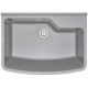 Deante Мийка кухонна Garden, полістирол, прямокут., без крила, 610х445х302мм, чаша - 1, до стіни, сірий (ZYT_310B)