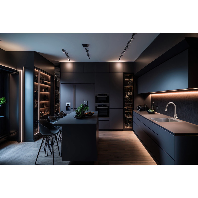 Deante Набір для кухні Olfato стальна мийка ZPO_010A + зміш. BQO_F72M, матова сталь (ZPOE010A)