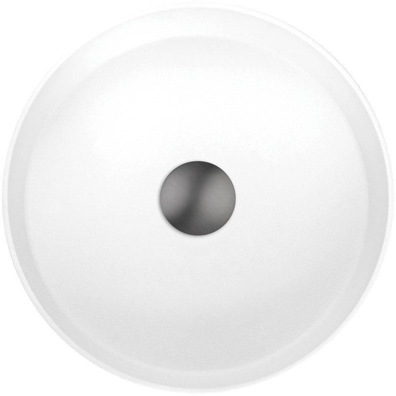 Deante SILIA Гранітний умивальник, для стільниці, алебастровий (CQS_AU4S)