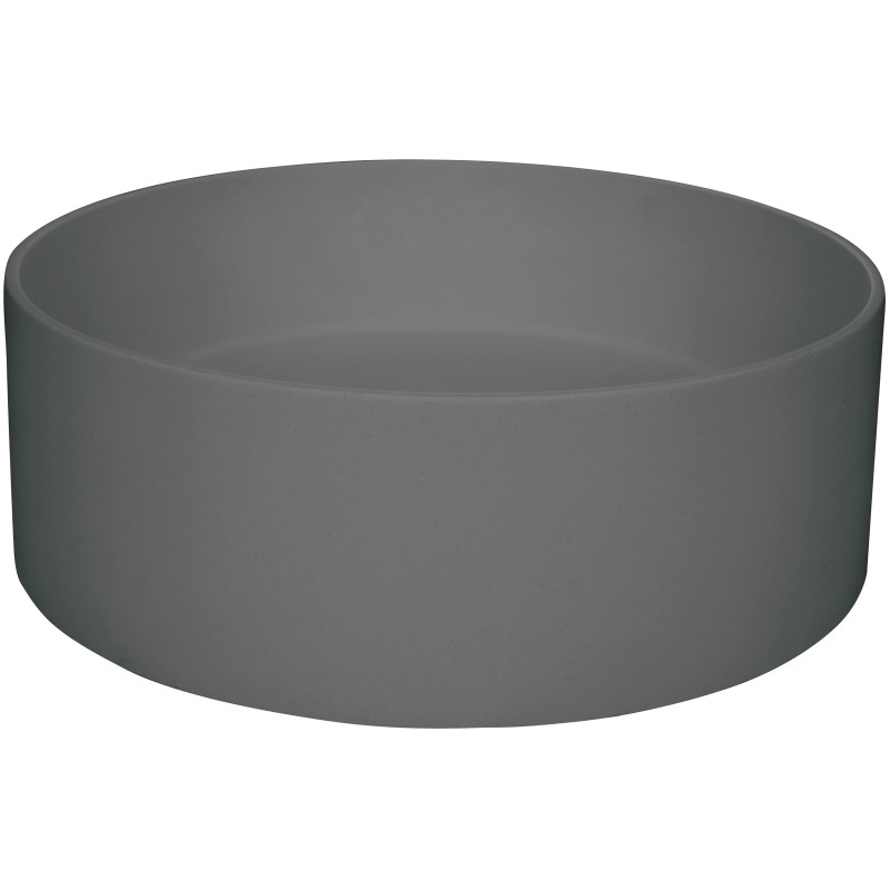 Deante SILIA Гранітний умивальник, для стільниці, антрацит металік (CQS_TU4S)