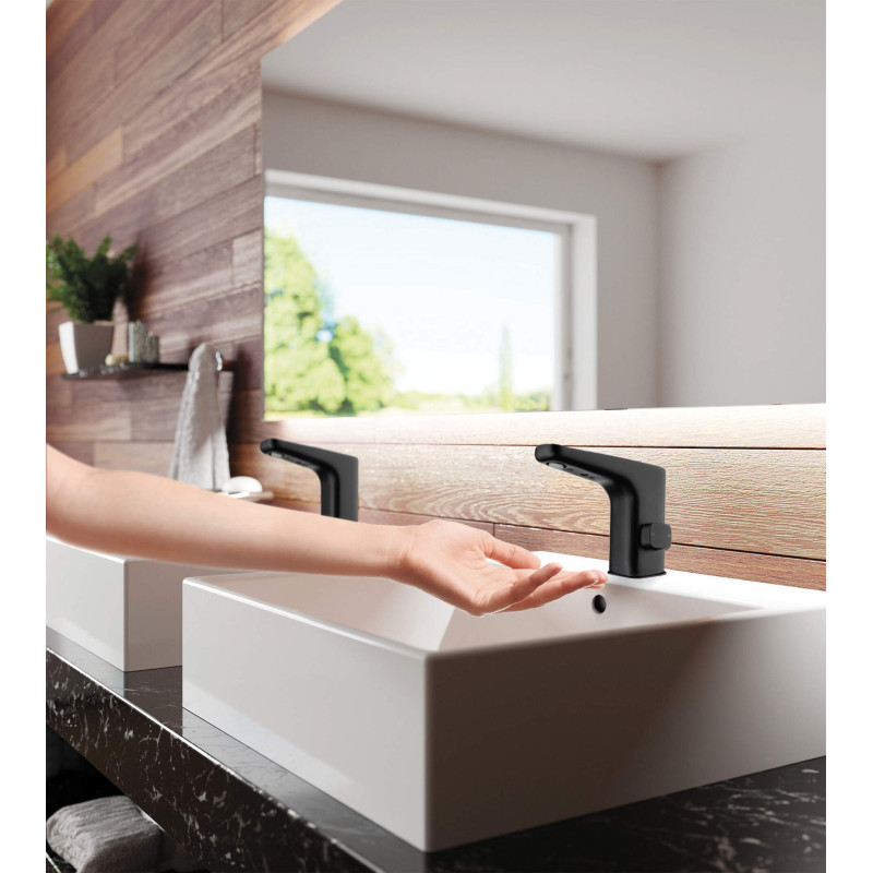 Deante Раковина Temisto кераміка, квадрат, без крила, 500х500х170мм, чаша - 1, накладна, білий (CDT_6U5S)