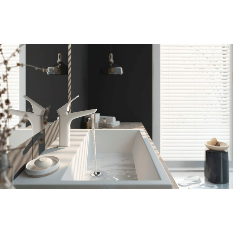 Deante Раковина Temisto кераміка, квадрат, без крила, 500х500х170мм, чаша - 1, накладна, білий (CDT_6U5S)