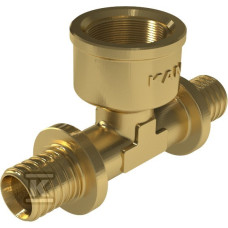 KAN-therm Трійник латунний з ВР UltraLine - 20 Rp3/4" (2509258003)