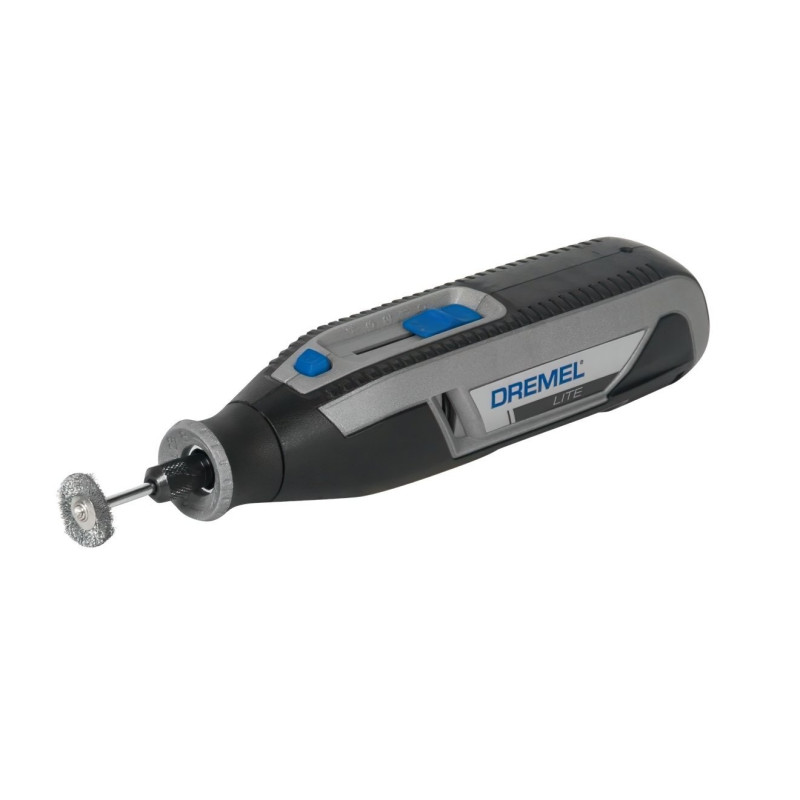 Dremel Шліфмашина шліфувально-гравірувальна акумуляторна 7760-15, 3.6В 1х2А•год, 8000-25000об•хв, 15 насадок, 19,5см, ЗП USB, 0.27кг (F0137760JD)