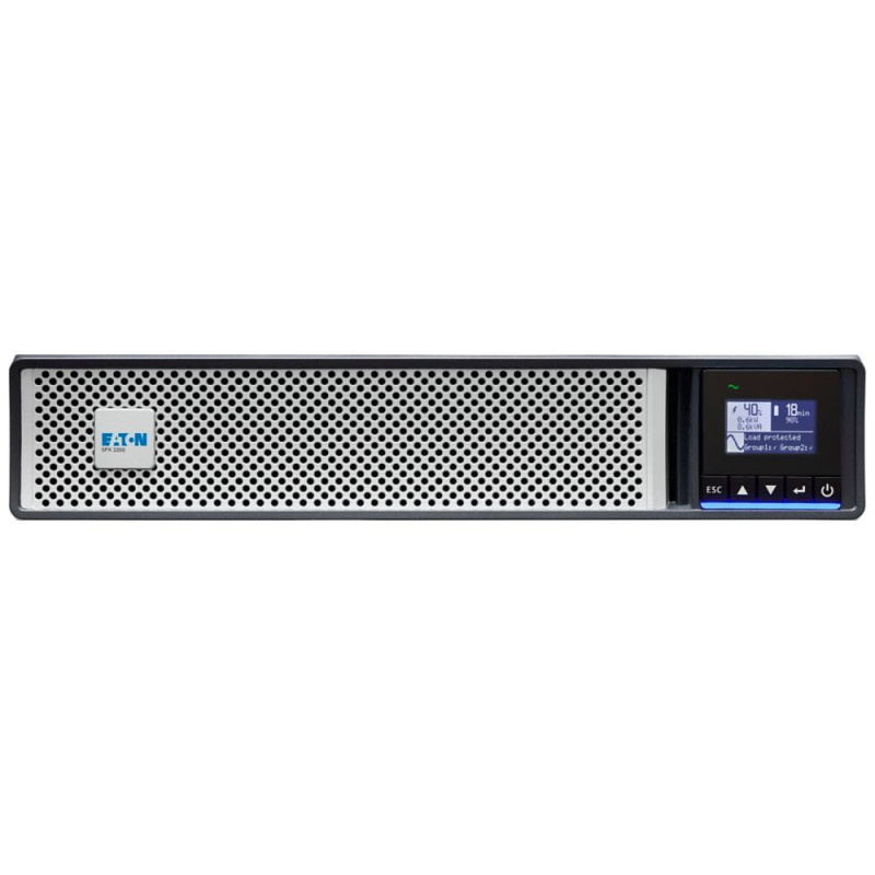 Eaton Джерело безперебійного живлення 5PX G2, 2200VA/2200W, RT2U, LCD, USB, RS232, 8xC13, 2xC19 (5PX2200IRT2UG2)